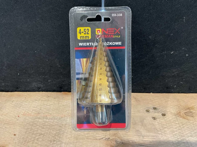 2025 onex german style ox-338 conische boor - afbeelding 1 van  2