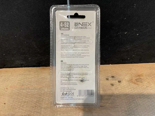 2025 onex german style ox-338 conische boor - afbeelding 2 van  2