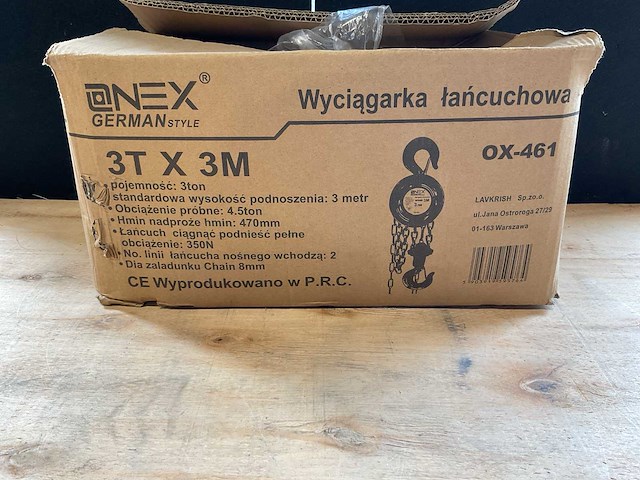 2025 onex german style ox-461 kettinglier - afbeelding 3 van  4