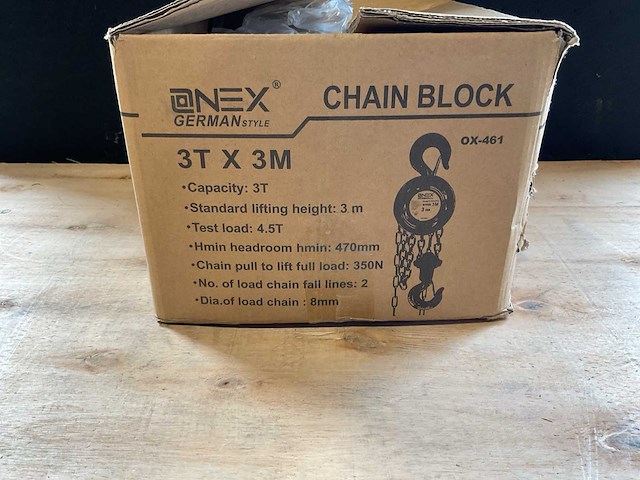 2025 onex german style ox-461 kettinglier - afbeelding 2 van  4