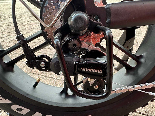 2025 ouxi fat bike v8 elektrische fiets - afbeelding 4 van  17