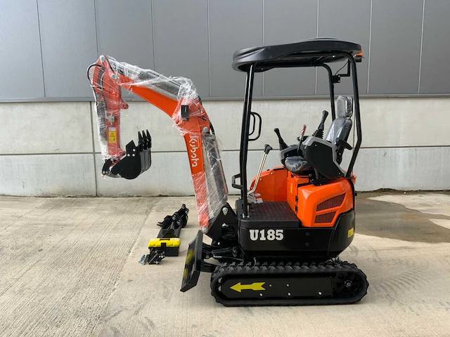 2025 powered by kubota u185 - minigraafmachine - afbeelding 12 van  59