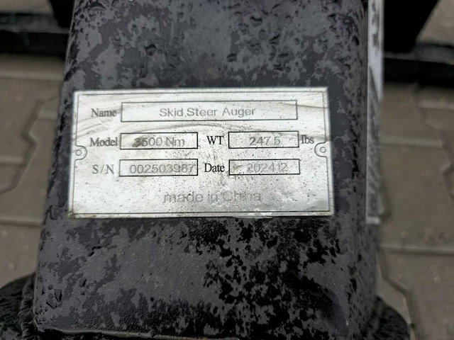 2025 rhino-cross 450/200 set hydraulische grondboren schranklader - afbeelding 3 van  15