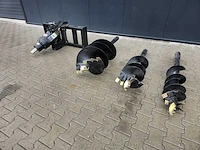 2025 rhino-cross 450/200 set hydraulische grondboren schranklader - afbeelding 1 van  15