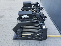 2025 rhino-cross 72 inch rock grapple bucket ten behoeve van schranklader - afbeelding 9 van  11