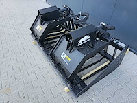 2025 rhino-cross 72 inch rock grapple bucket ten behoeve van schranklader - afbeelding 10 van  11