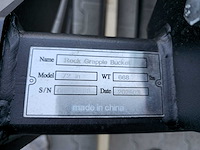 2025 rhino-cross 72 inch rock grapple bucket ten behoeve van schranklader - afbeelding 11 van  11