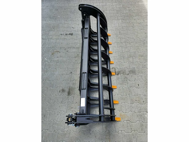 2025 rhino-cross 78 inch heavy duty fork grapple industriele grijper met tanden ten behoeve van schranklader - afbeelding 6 van  10