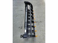 2025 rhino-cross 78 inch heavy duty fork grapple industriele grijper met tanden ten behoeve van schranklader - afbeelding 6 van  10