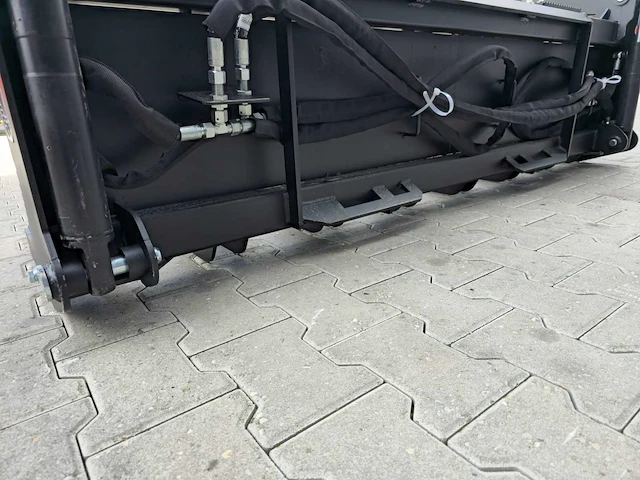 2025 rhino-cross 78 inch heavy duty fork grapple industriele grijper met tanden ten behoeve van schranklader - afbeelding 9 van  10
