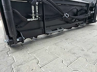 2025 rhino-cross 78 inch heavy duty fork grapple industriele grijper met tanden ten behoeve van schranklader - afbeelding 9 van  10