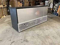 2025 rhino-cross-catering 4 deuren 1800*540*850mm lage koelkast - afbeelding 9 van  10