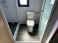 2025 rhino-cross-containers 1 deur en 3 ramen zwart 40ft hq/12 m - containerwoning / container office unit - afbeelding 15 van  35