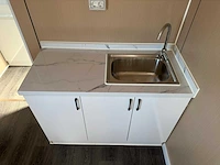 2025 rhino-cross-containers 1 deur en 3 ramen zwart 40ft hq/12 m - containerwoning / container office unit - afbeelding 6 van  35