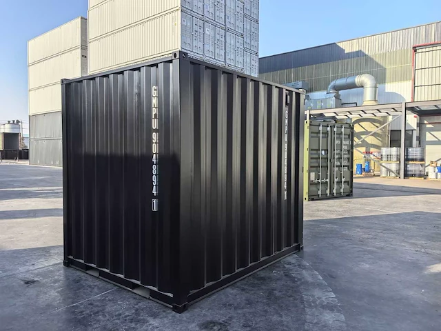 2025 rhino-cross-containers 12ft - zwart zeecontainer - afbeelding 5 van  7