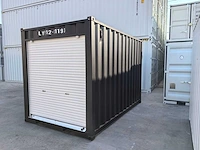 2025 rhino-cross-containers 12ft met roldeur zeecontainer - afbeelding 3 van  7