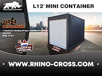2025 rhino-cross-containers 12ft zeecontainer met roldeur - afbeelding 7 van  7