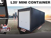 2025 rhino-cross-containers 20ft met roldeur zeecontainer