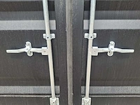 2025 rhino-cross-containers 40 ft high cube zwart zeecontainer met 4 zijdeuren - afbeelding 22 van  24