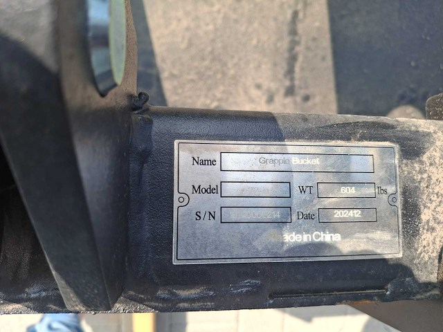 2025 rhino-cross grapple bucket 72 inch - afbeelding 4 van  12