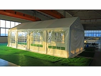 2025 rhino-cross-party tent pt0408fe 4x8x2.9m partytent - afbeelding 14 van  17
