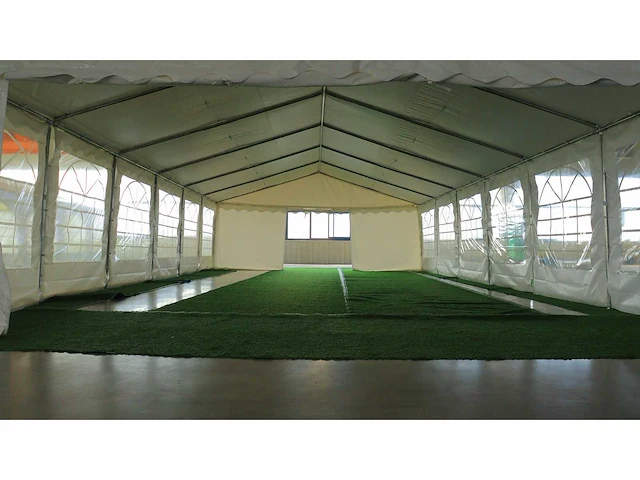 2025 rhino-cross-party tent pt0612fe 6x12x2.9m partytent - afbeelding 14 van  15