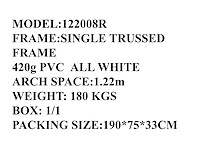 2025 rhino-cross-shelter 122008r - 6,1x3,66x2,44 m opslagtent / opslagshelter - afbeelding 4 van  9