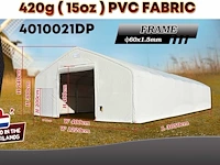 2025 rhino-cross-shelter 4010021dp 30,5x12,2x6,4 m opslagtent / opslagshelter - afbeelding 2 van  8