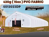2025 rhino-cross-shelter 5012023dp - 36,6x15,25x7,015 m opslagtent / opslagshelter - afbeelding 2 van  7