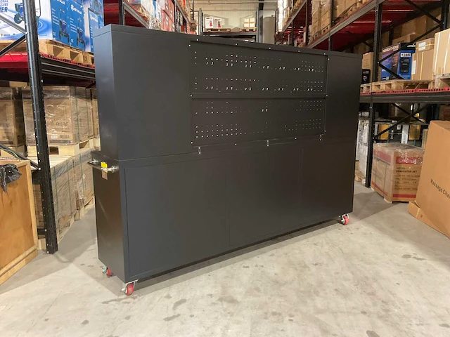 2025 rhino-cross-tools h10ft-30d-2 01b zwart/rvs gereedschapkast - afbeelding 14 van  18