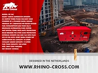 2025 rhino-cross ve-160 noodstroomaggregaat generator - afbeelding 12 van  22