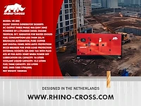 2025 rhino-cross ve-200 noodstroomaggregaat generator - afbeelding 8 van  15