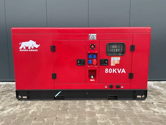 2025 rhino-cross ve-80 noodstroomaggregaat generator - afbeelding 1 van  21
