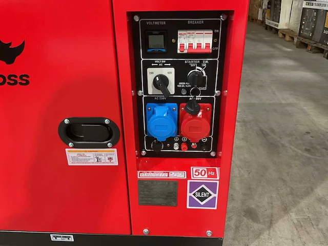 2025 rhino-cross ve12000de stroomgenerator - afbeelding 4 van  16
