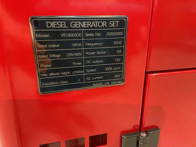 2025 rhino-cross ve18000de stroomaggregaat - afbeelding 9 van  27