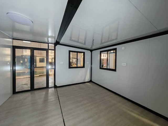 2025 rhino-houses 36,5 m2 bruin 2 slaapkamers, badkamer en keuken mobiele woonunit / tiny house - afbeelding 6 van  28