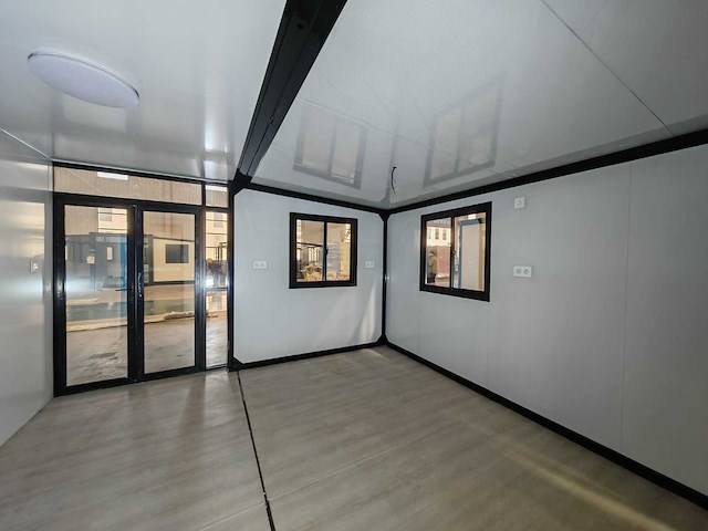 2025 rhino-houses 36,5 m2 bruin 2 slaapkamers, badkamer en keuken mobiele woonunit / tiny house - afbeelding 14 van  28