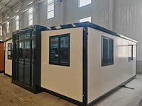 2025 rhino houses 36,5 m2 wit 2 slaapkamers, badkamer en keuken mobiele woonunit / tiny house - afbeelding 1 van  26