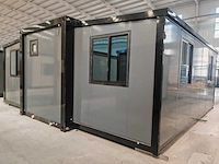 2025 rhino houses 36,5 m2 zwart 2 slaapkamers, badkamer en keuken mobiele woonunit / tiny house - afbeelding 27 van  29