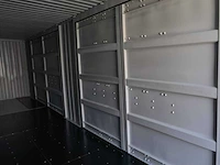 2025 rhino houses 40ft high cube zwart zeecontainer met 4 zijdeuren - afbeelding 10 van  16