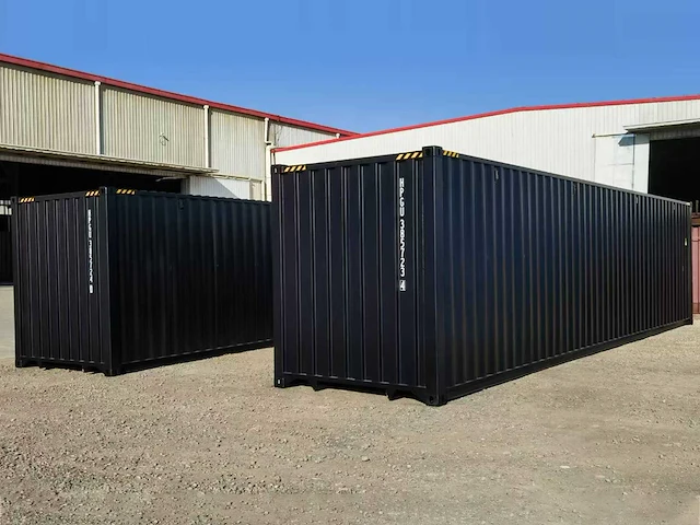 2025 rhino houses 40ft high cube zwart zeecontainer met 4 zijdeuren - afbeelding 15 van  16