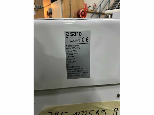 2025 saro 395-1025 spiraalkneder - afbeelding 5 van  5