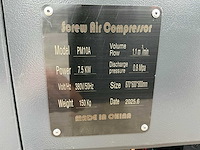 2025 screw air pm10a schroefcompressor - afbeelding 4 van  12