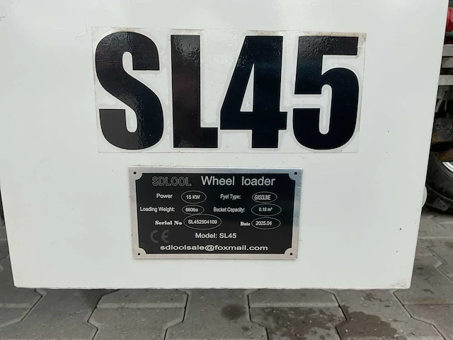 2025 sdlool sl45 graaflaadmachine - afbeelding 13 van  16
