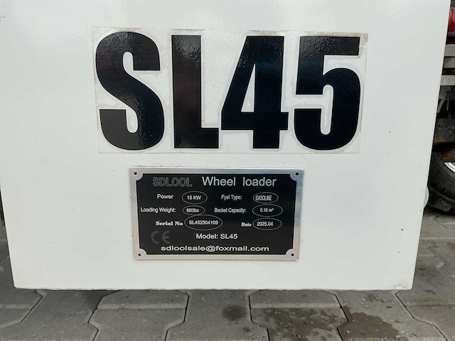 2025 sdlool sl45 graaflaadmachine - afbeelding 6 van  16