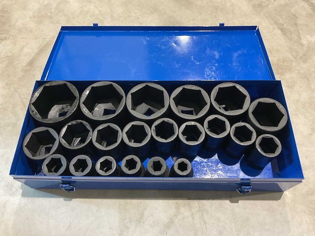 2025 sg tools 21 pcs impact socket set krachtdoppenset - afbeelding 10 van  11