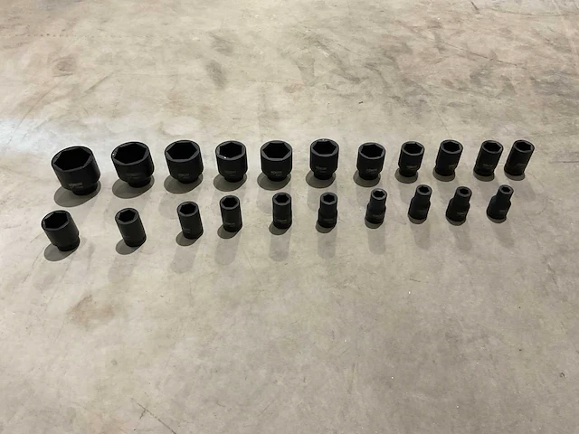 2025 sg tools 21 pcs impact socket set krachtdoppenset - afbeelding 11 van  11