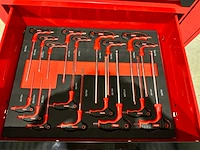2025 sg tools 7 lades pro met uitschuifrek gereedschapswagen - afbeelding 3 van  14