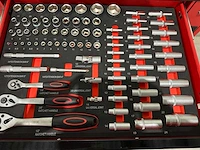 2025 sg tools 7 lades pro met uitschuifrek gereedschapswagen - afbeelding 12 van  14