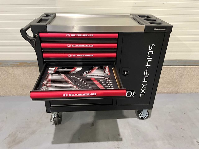 2025 sg werkzeuge rood gereedschapswagen - afbeelding 4 van  21